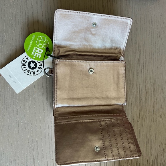 New Kipling Pixie Medium Metallic Organizer Wallet - Picture 7 of 15